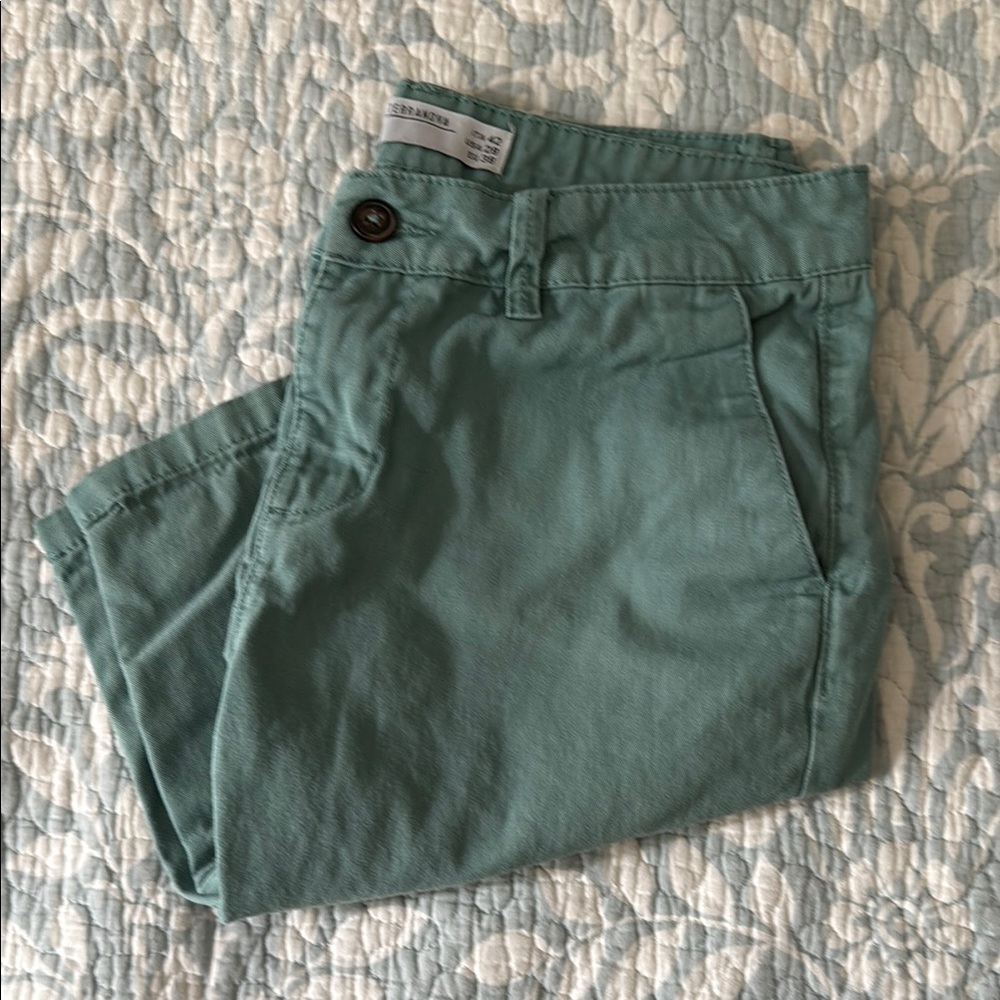 Men’s teal Italian shorts